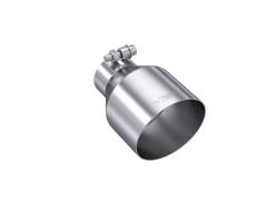 MBRP Exhaust - MBRP Exhaust T5191 Tip 4.5" OD Out 2.5" ID 6.5" Length Single Wall T304 - Image 1