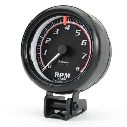 Equus - Equus E6088 Gauge Tachometer 3-3/8" 8k RPM Blk Dial Blk Case 6000 Series - Image 2