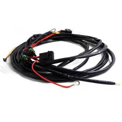 Baja Designs - Baja Designs 640163 OnX6/S8/XL 3-Pin Hi-Beam 2-Light Max 150W Wiring Harness - Image 1