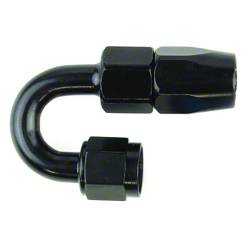 SpeedFx - SpeedFX 511280BK Hose End Fitting -12AN 180-DEG Black Aluminum EACH - Image 1