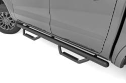 Rough Country Suspension Systems - Rough Country 3" Drop Step Nerf Bars Black for 19-25 Ford Ranger Crew RCF1981CCB - Image 1