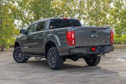 Rough Country Suspension Systems - Rough Country 3" Drop Step Nerf Bars Black for 19-25 Ford Ranger Crew RCF1981CCB - Image 5