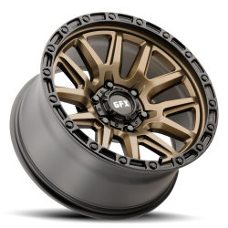 Voxx - Voxx D-127859 TR26 17x9 6-139.7 et0 CB106.2 Bronze w/Black Lip & Matte Black Bo - Image 2