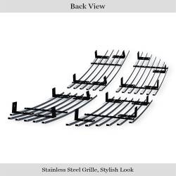 APS - APS Stainless Billet Grille-Polish for 05-07 Dodge Magnum GR04HEJ37S - Image 3