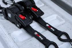 SpeedStrap - SpeedStrap R1300 1" x 10' Retractable Ratchet Tie Down 2 Pack Bullring - Image 2