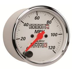 AutoMeter - AutoMeter 1396 Arctic White Speedometer Gauge 3-1/8" Mechanical - Image 3