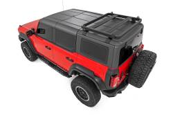 Rough Country Suspension Systems - Rough Country Fabricated Half Roof Rack Black 21-25 Bronco 4DR 88204 - Image 2