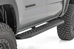 Rough Country Suspension Systems - Rough Country RPT2 Side Step Bars Black for 16-23 Toyota Tacoma Double 44012 - Image 4