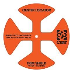 CURT - Replacement Double Lock EZr Center Locator for 60611 60619 - Image 1