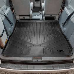 SMARTLINER - SMARTLINER A0083/B0083/C0229/D0083 3 Row Floor Mats w/Behind 2nd Row Cargo Liner - Image 6