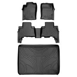 SMARTLINER - SMARTLINER A0040/B0120/D0027 2-Row Floor Liner +Behind Second Row Cargo Liner - Image 1