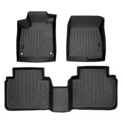 SMARTLINER - SMARTLINER SA0341/B0341 Front/Rear BLACK Floor Liners Honda Accord - Image 1