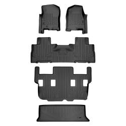 SMARTLINER - SMARTLINER A0346/B0303/C0184/E0183 3Row Floor Liners +Behind 3rd Row Cargo Liner - Image 1