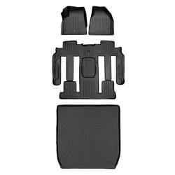 SMARTLINER - SMARTLINER A0043/B0326/D0043 2Row Floor Liners & Behind 2nd Cargo Liner - Image 1