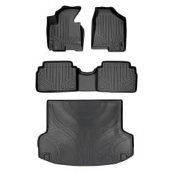 SMARTLINER - SMARTLINER A0056/B0056/D0056 2-Row Floor Liner +Behind Second Row Cargo Liner - Image 1