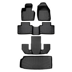 SMARTLINER - SMARTLINER A0223/B0633/C0633/E0223 3Row Floor Liners +Behind 3rd Row Cargo Liner - Image 1