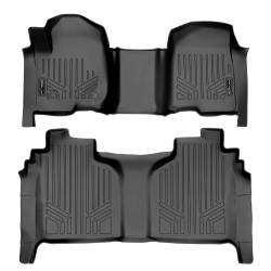 SMARTLINER - SMARTLINER A0401/B0400 Over The Hump First Row w/2nd Row Floor Liners - Image 1