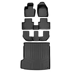 SMARTLINER - SMARTLINER A0223/B0611/C0223/D0223 3Row Floor Liners +Behind 2nd Row Cargo Liner - Image 1