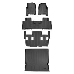 SMARTLINER - SMARTLINER A0346/B0303/C0184/D0183 3 Row Floor Mats w/Behind 2nd Row Cargo Liner - Image 1