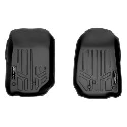 SMARTLINER - SMARTLINER SA0139 Front BLACK Floor Liners for 07-18 Jeep Wrangler JK - Image 1