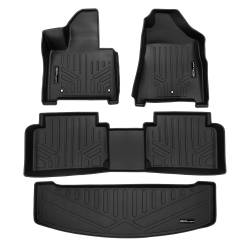 SMARTLINER - SMARTLINER A0742/B0742/E0742 2-Row Floor Liners +Behind 3rd Row Cargo Liner - Image 1