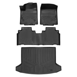 SMARTLINER - SMARTLINER A0739/B0739/D0739 2-Row Floor Liners +Behind Second Row Cargo Liner - Image 1