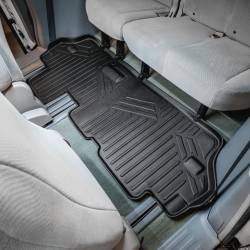 SMARTLINER - SMARTLINER A0128/B0083/C0083/D0083 3 Row Floor Mats w/Behind 2nd Row Cargo Liner - Image 5
