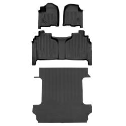 SMARTLINER - SMARTLINER A0400/B0400/J0400 2-Row Floor Liners & Rubber truck Bed mat - Image 1