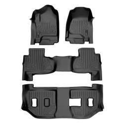SMARTLINER - SMARTLINER A0136/B0221/C0166 3-Row Floor Liners - Image 1