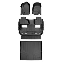 SMARTLINER - SMARTLINER A0136/B0444/D0153 2-Row Floor Liners +Behind Second Row Cargo Liner - Image 1