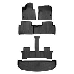 SMARTLINER - SMARTLINER A0547/B0608/C0548/E0547 3Row Floor Liners +Behind 3rd Row Cargo Liner - Image 1