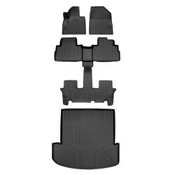 SMARTLINER - SMARTLINER A0417/B0447/D0417 2-Row Floor Liners +Behind Second Row Cargo Liner - Image 1