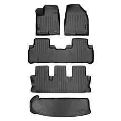 SMARTLINER - SMARTLINER A0152/B0152/C0152/E0152 3Row Floor Liners +Behind 3rd Row Cargo Liner - Image 1