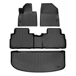 SMARTLINER - SMARTLINER A0417/B0417/E0417 2-Row Floor Liner +Behind 3rd Row Cargo Liner - Image 1