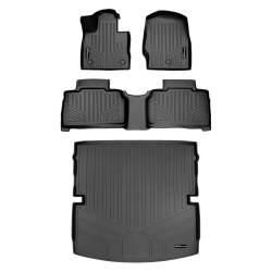 SMARTLINER - SMARTLINER A0423/B0423/D0423 2-Row Floor Liners +Behind Second Row Cargo Liner - Image 1