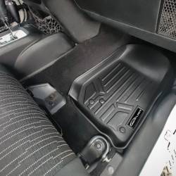 SMARTLINER - SMARTLINER SA0139/B0073 Front/Rear BLACK Floor Liners for Jeep Wrangler JK 4DR - Image 2