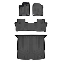 SMARTLINER - SMARTLINER A0422/B0422/D0422 2-Row Floor Liners +Behind Second Row Cargo Liner - Image 1