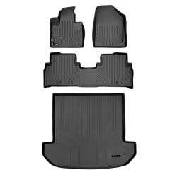 SMARTLINER - SMARTLINER A0191/B0191/D0191 2-Row Floor Liners & Behind Second Cargo Liner - Image 1
