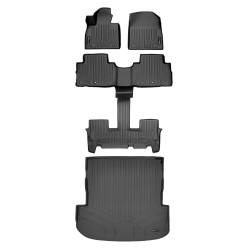 SMARTLINER - SMARTLINER A0472/B0495/D0472 2-Row Floor Liners & Behind Second Cargo Liner - Image 1