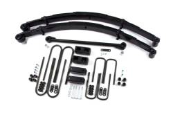 Zone Offroad ZONF1 4" Suspension Lift Kit w/o Shocks for 99-04 F250/F350 SD 4WD