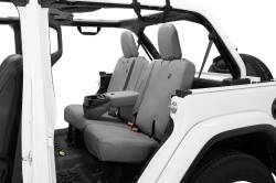 Bestop - Bestop Polyester Rear Seat Cover Charcoal for Wrangler JL 4DR 29291-09 - Image 2