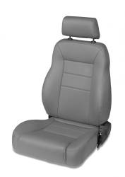 Bestop Trailmax II Pro Vinyl Front Seat Charcoal/Gray for CJ7/YJ/TJ 39451-09