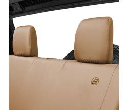 Bestop - Bestop Polyester Rear Seat Cover Tan for Jeep JK 4DR 29281-04 - Image 2