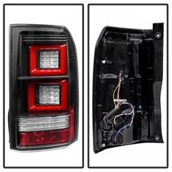 Spyder Auto - Spyder Auto 5080936 Black/Clear LED Taillights for 10-14 Land Rover LR4 - Image 2