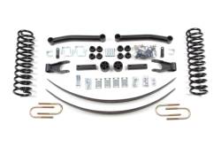 Zone Offroad 4.5" Suspension Lift Kit w/o Shocks for Comanche MJ ZONJ29