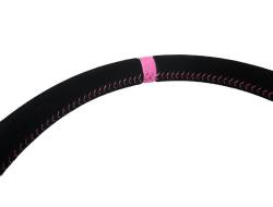 PRP - PRP SHRDYG255 Black/Black/Pink 13" Shallow Dish Shreddy Steering Wheel - Image 2
