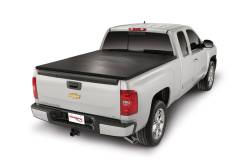 TrailFX - TrailFX TFX1008 Soft Tri-Fold Tonneau Cover Non Black Vinyl Aluminum - Image 1