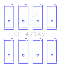 King Engine Bearings - King Engine Bearings CR 429AM CONNECTING ROD BEARING SET for 1.6I 4AFE - Image 2