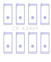 King Engine Bearings - King Bearings CR 439XP CONNECTING Rod Bearing SET for HONDA 4 B18A1/B18B1 - Image 2