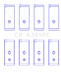 King Engine Bearings - King Bearings CR 439XPD Rod Bearing for 84-89 Accord 90-01 Integra 83-90 Prelude - Image 2